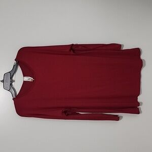 Crimson Tunic NWT Boutique Long Sleeve Crimson Bama Women's Small